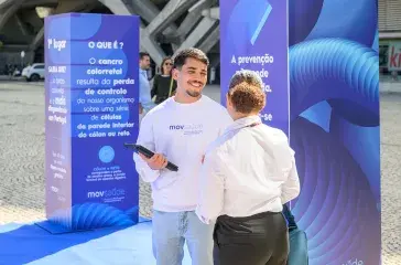 Registo fotográfico de ação de sensibilização anterior